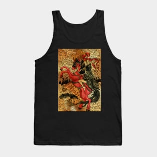 Dark Knight. Gothic Mysteries Design. Tank Top